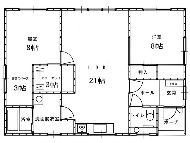 物件番号50の間取り図