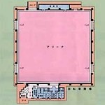 妹背牛町農業者トレーニングセンターの見取り図の写真